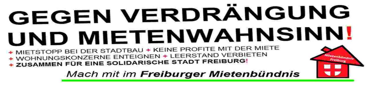 Mietenbündnis Freiburg – – – bezahlbares Wohnen für alle